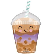  Чай бабл-ти в стакане