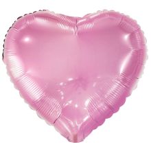 К Б/РИС СЕРДЦЕ 18" Металлик Pink