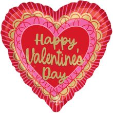 А 18" HVD Сердца ажурные S40