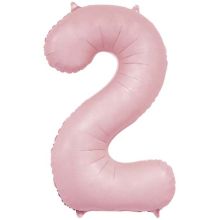 К ЦИФРА 2  40" Пастель Пыльная роза