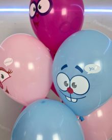 Набор шаров Крош и Нюша Смешарики