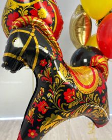 Шары с матрёшкой