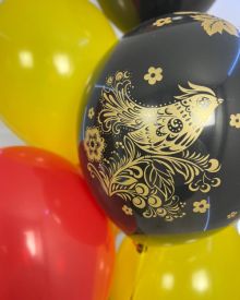 Шары с матрёшкой