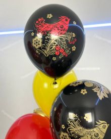 Шары с матрёшкой