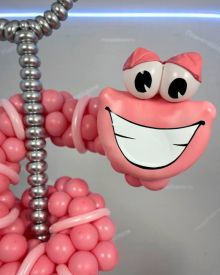 Червяк из воздушных шаров