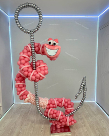 Червяк из воздушных шаров