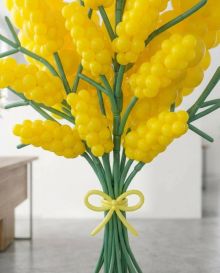 Мимоза из шаров