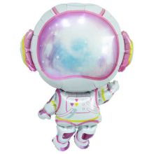  Космонавт розовый