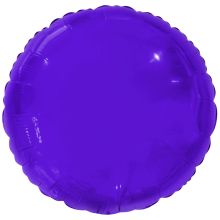 К Б/РИС КРУГ 18" Металлик Purple
