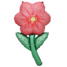  Цветок акварельный