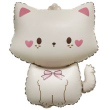  Кошка щечки сердца