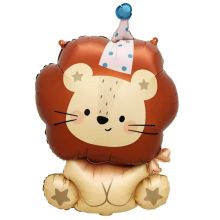  Лев в колпаке веселый