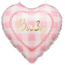 ПД 18" BABY Сердце Light Pink