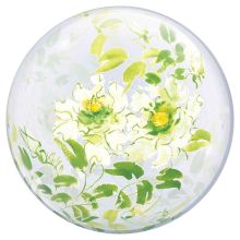T BUBBLE DECO 24" Цветы белые