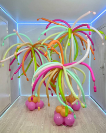 Колонна из шаров Фейерверк